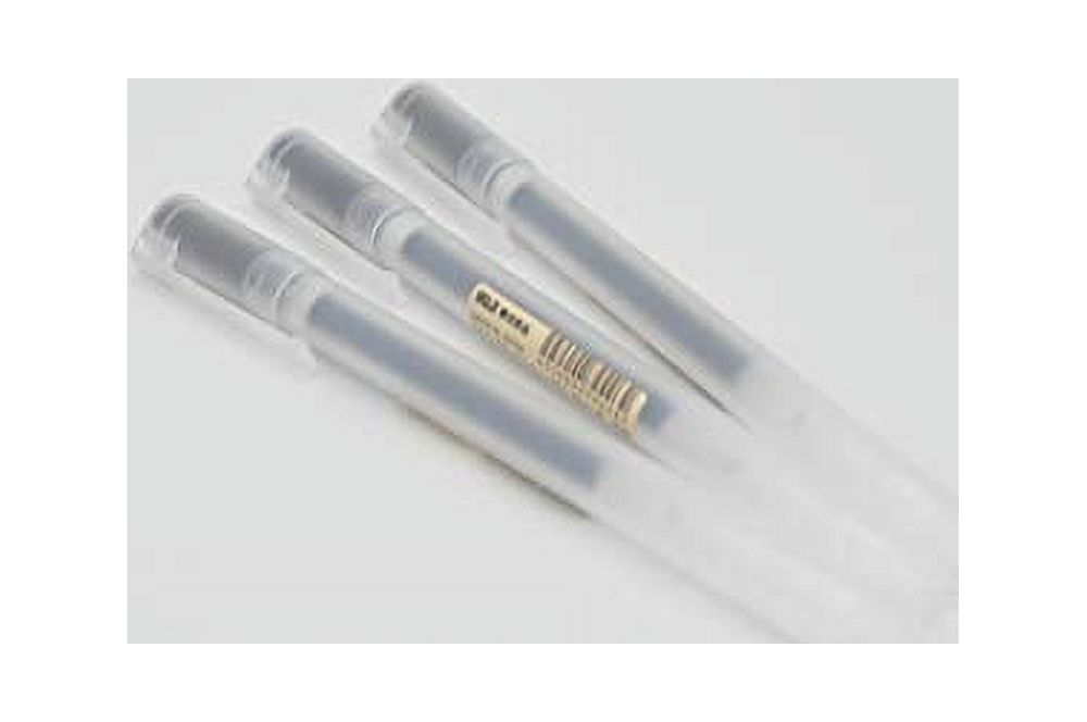 Muji Gel Ink Ball Point Pen, Black, 0.38mm, Pack of 3 (Japan Import) 